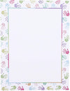 Handprints Stationery Paper, Letter Size (8.5 x 11 Inches, 96 Sheets)